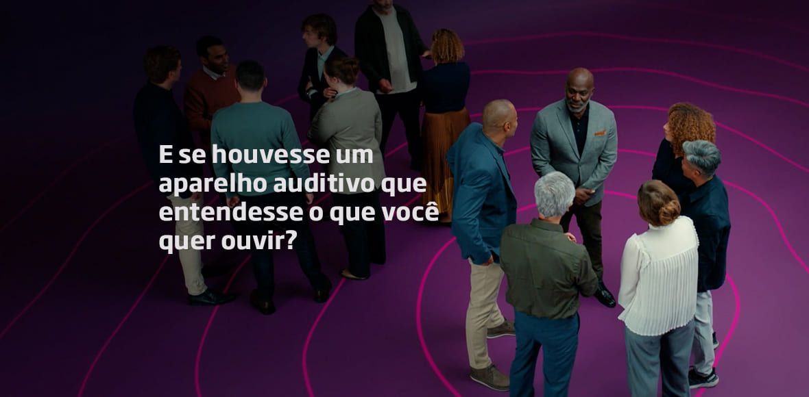 Aparelhos auditivos Oticon Intent™