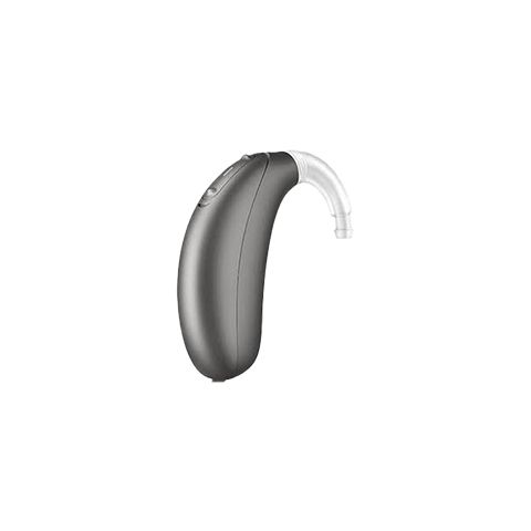 Retro auricular recarregável (BTE-R)
